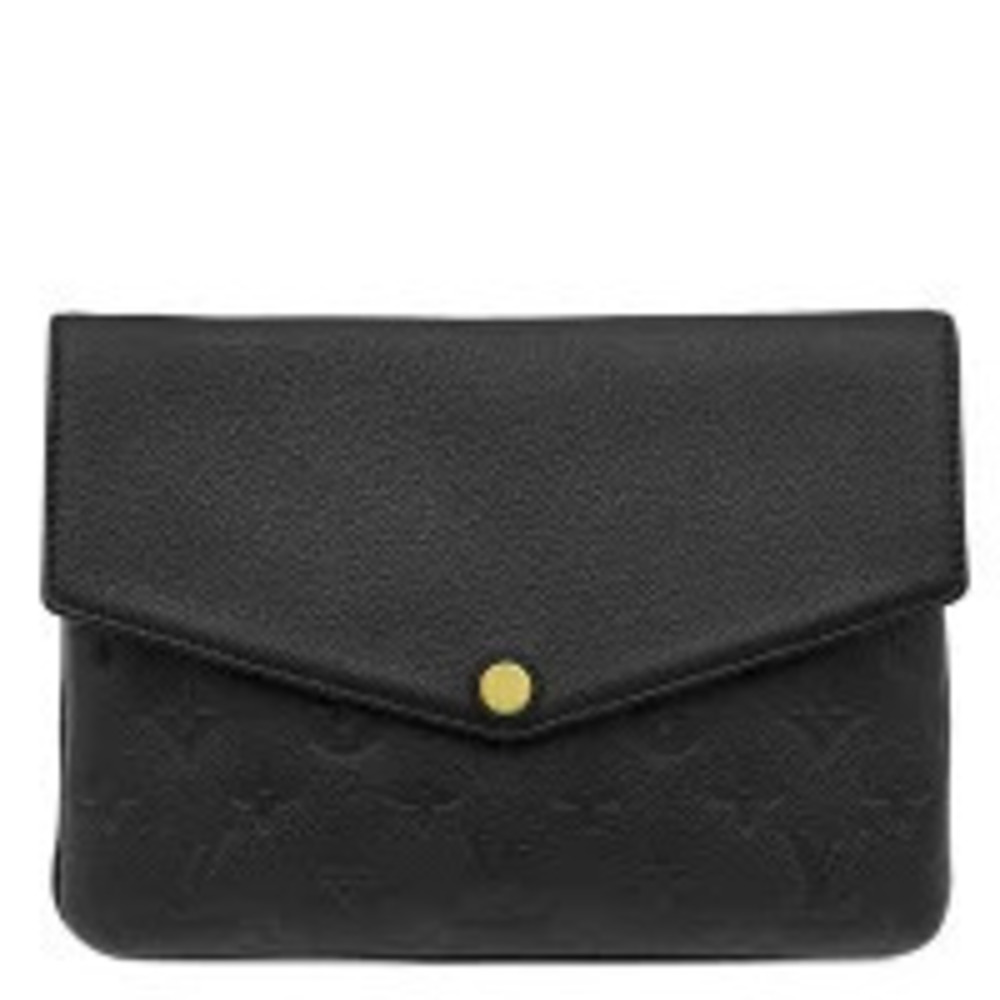 Louis Vuitton Twice Shoulder Bag Monogram Empreinte Noir Black